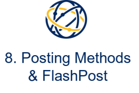 08. Posting Methods &amp; FlashPost