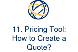 12. Pricing Tool: How to Create a Quote and Contract?