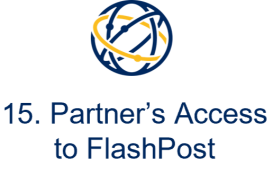 15. Partner's Access to FlashPost
